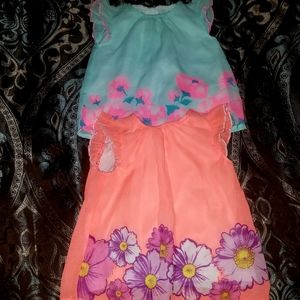 🌻🌼2 baby girl shirts